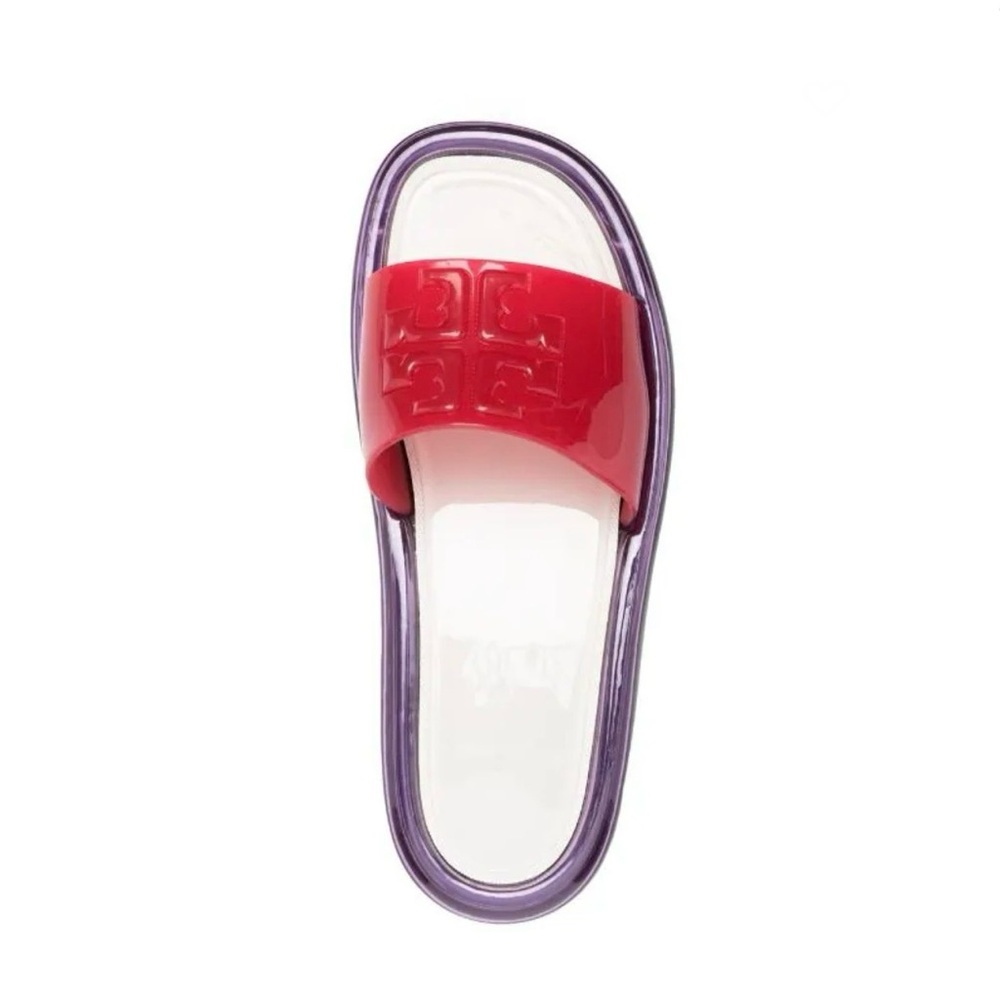 Tory Burch Bubble jelly sliders